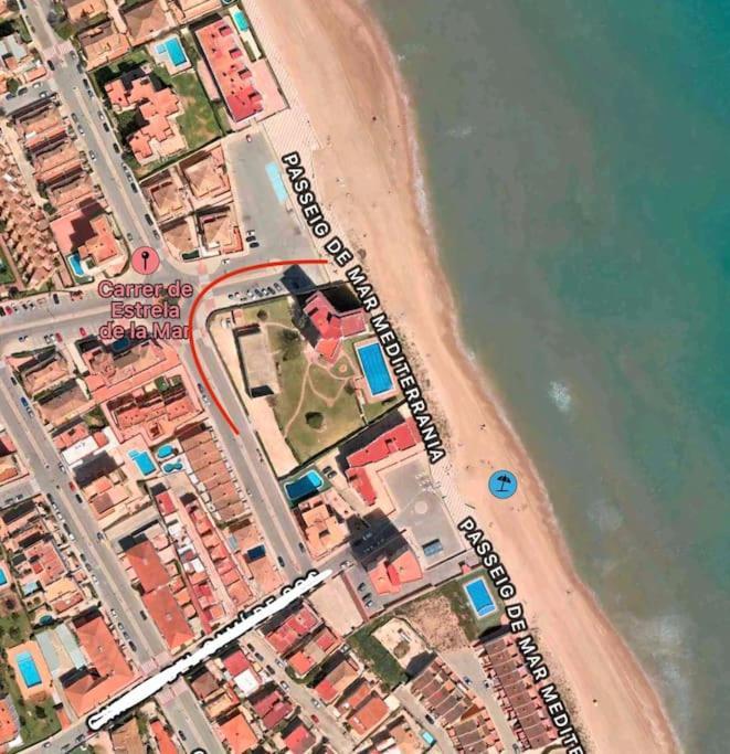 Vakantiehuis Vivienda A Pie De Playa Con Piscina Privada Sueca